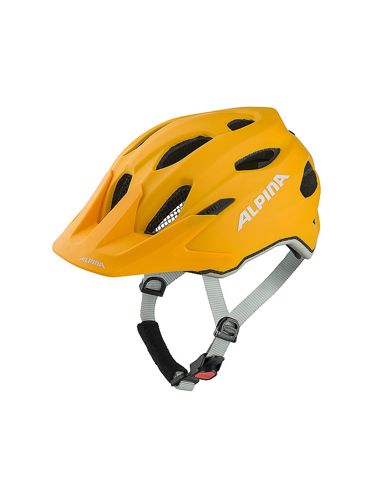 Alpina ALPINA Kinder Fahrradhelm Carapax Junior gelb, gelb