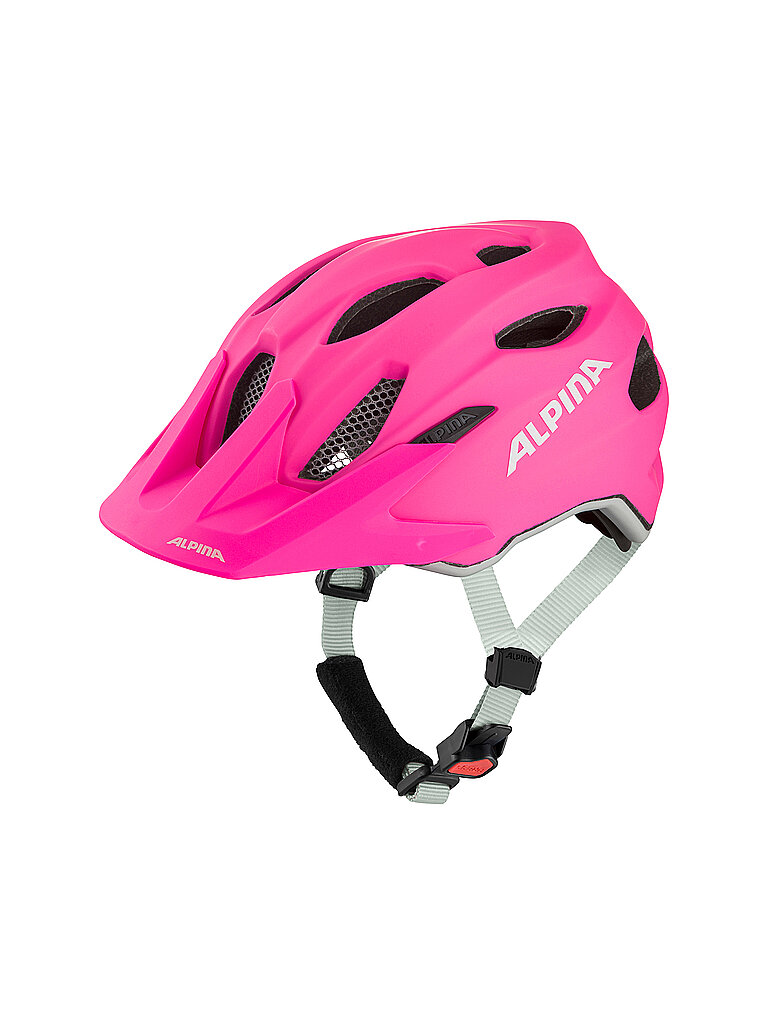 Alpina ALPINA Kinder Fahrradhelm Carapax Junior pink, pink