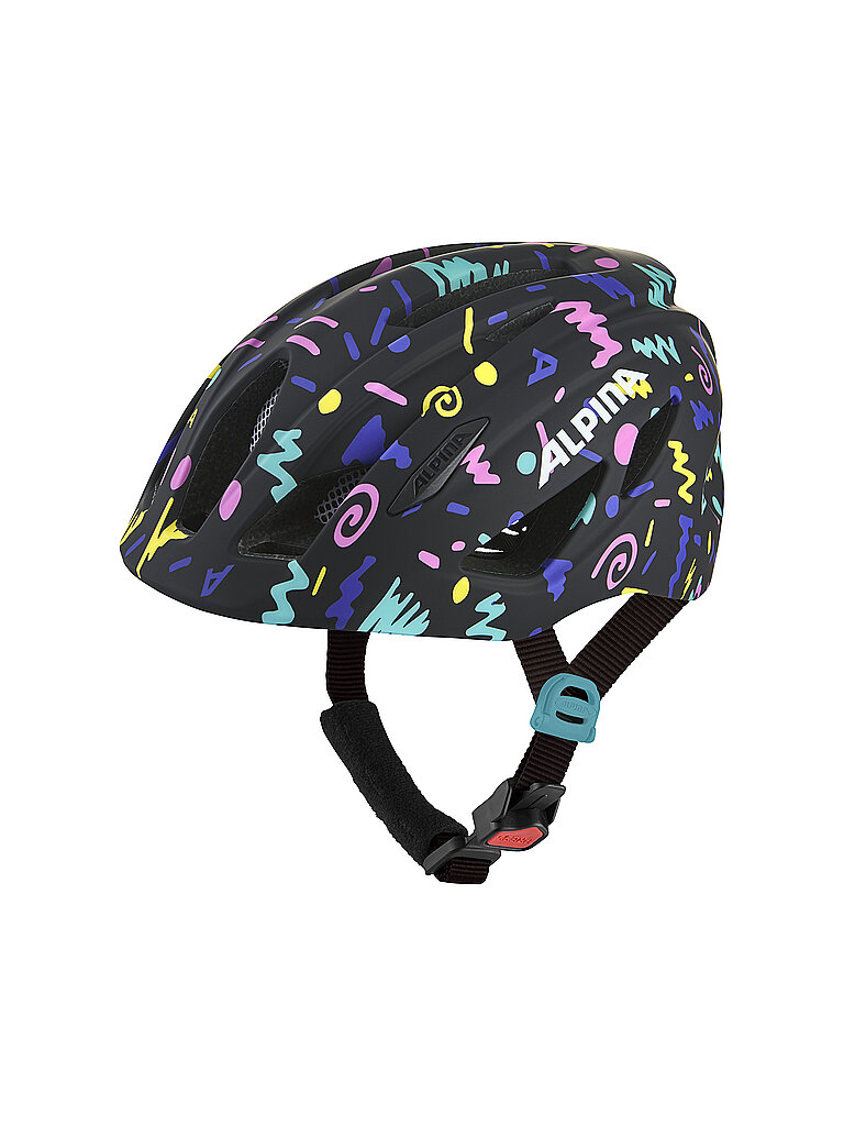Alpina ALPINA Kinder Fahrradhelm Pico schwarz, schwarz