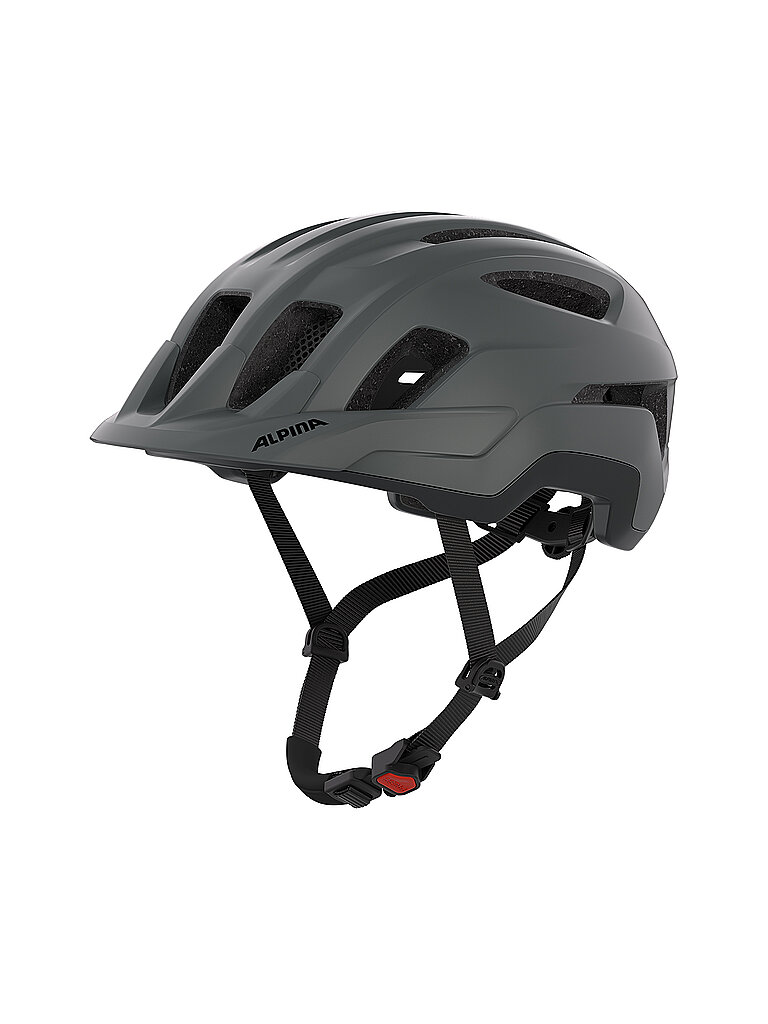 Alpina ALPINA Fahrradhelm Paranus grau | 52-56CM, grau