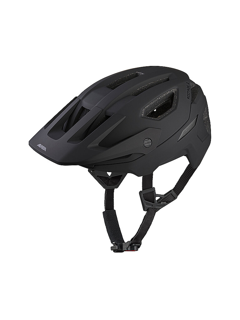 Alpina ALPINA Fahrradhelm Rootage 2 schwarz | 52-56CM, schwarz