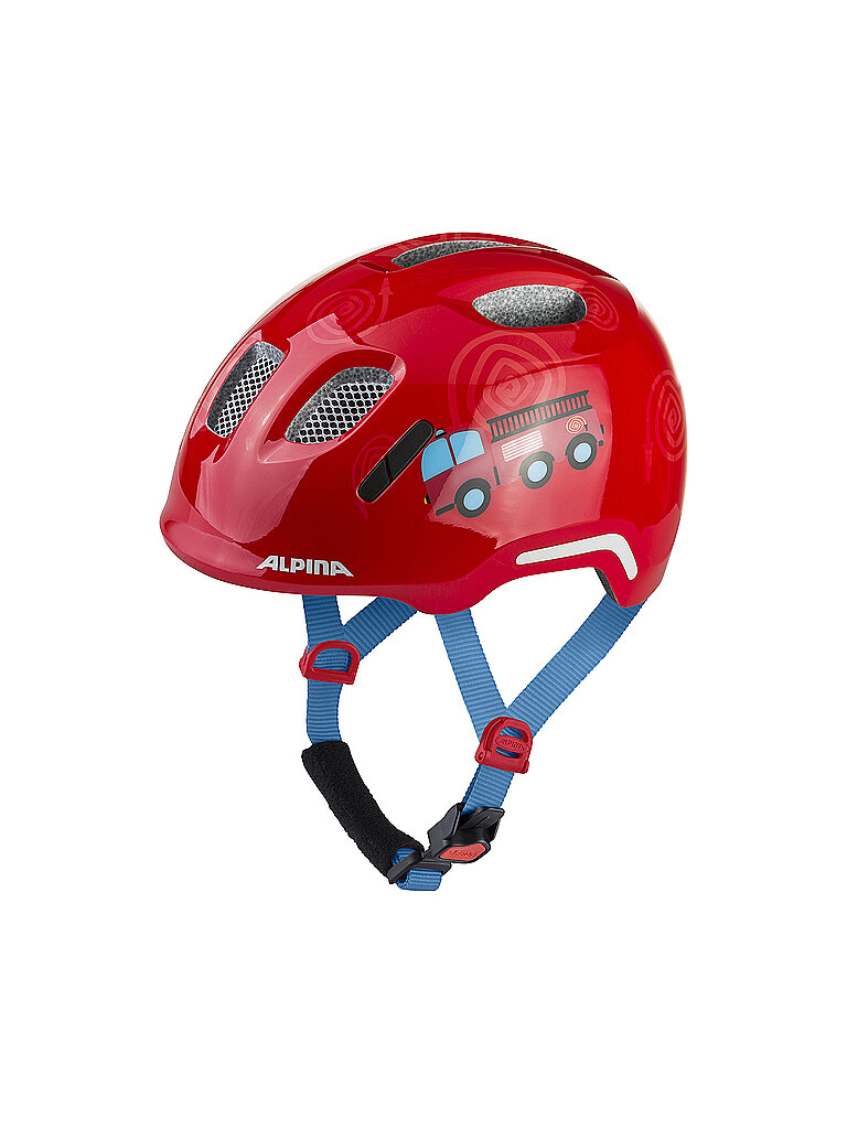 Alpina ALPINA Kinder Fahrradhelm XIMO 2 FLASH rot | 45-49CM, rot