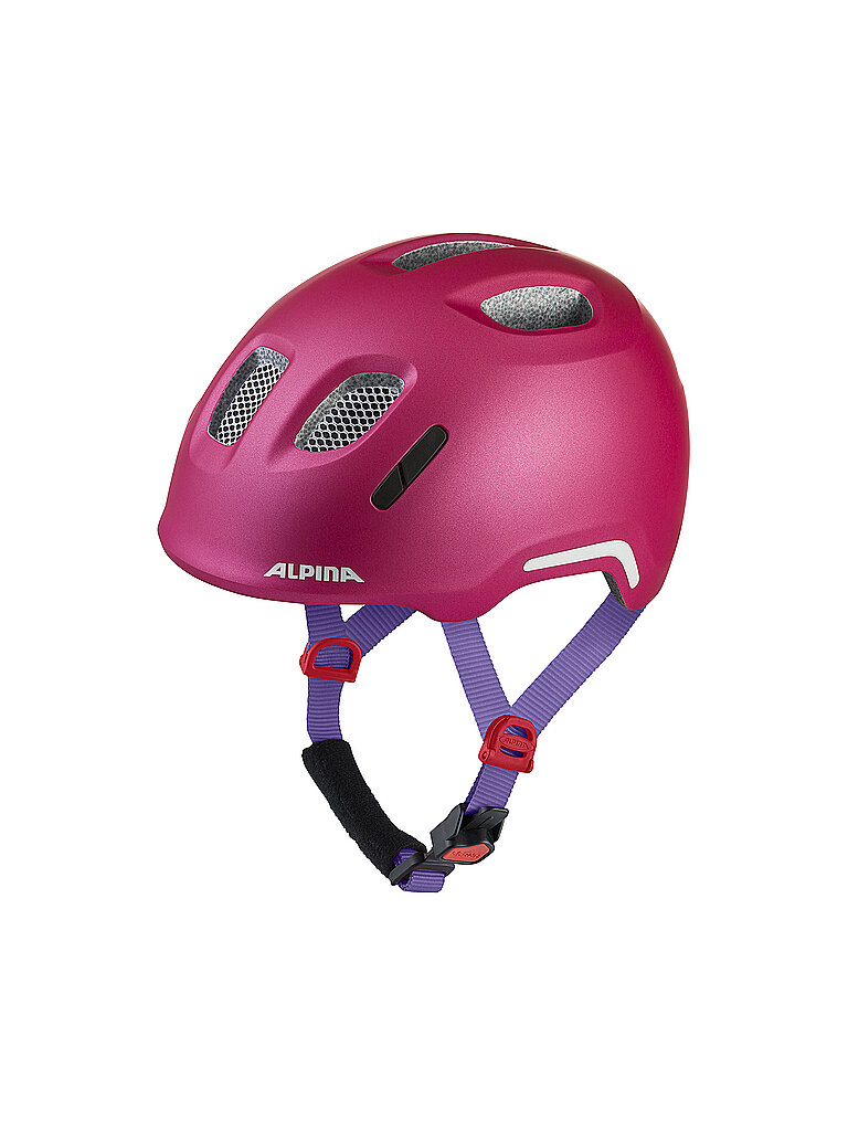 Alpina ALPINA Kinder Fahrradhelm XIMO 2 FLASH beere | 45-49CM, beere