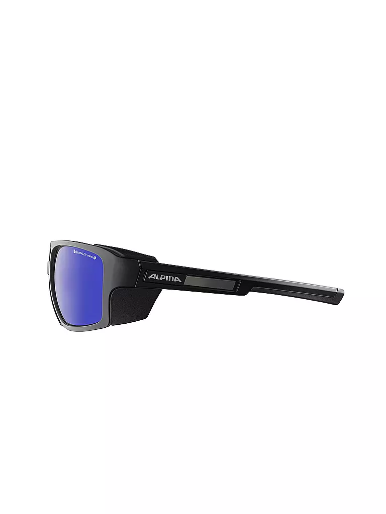 ALPINA | Herren Bergbrille Skywalsh Gletscher | schwarz