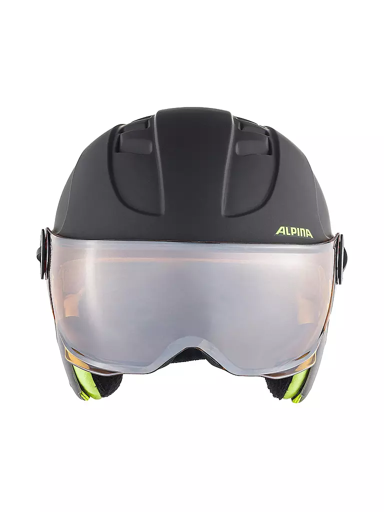 ALPINA | Kinder Skihelm Carat LE Visor HM | grau