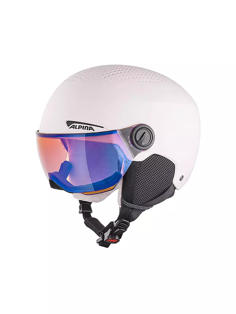ALPINA | Kinder Skihelm Zupo Visor Q-Lite JR | Rosa