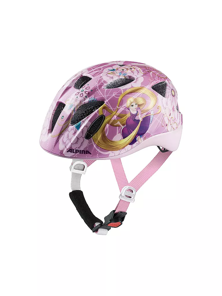 ALPINA | Mädchen Fahrradhelm Ximo Disney Rapunzel | bunt