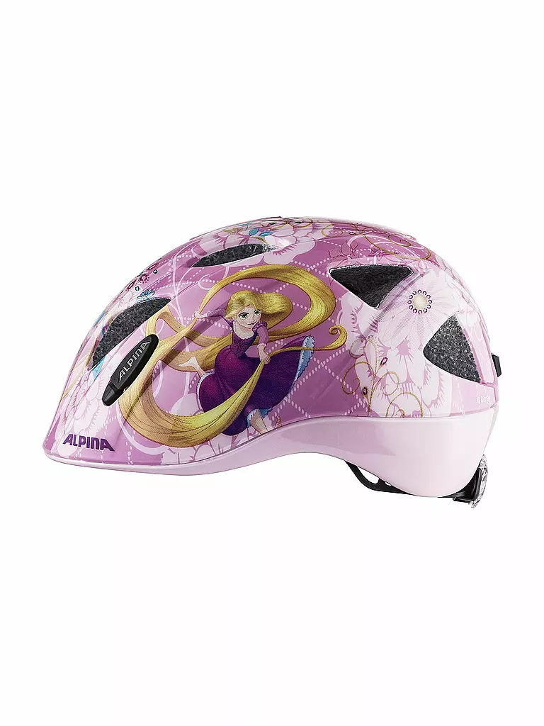 ALPINA | Mädchen Fahrradhelm Ximo Disney Rapunzel | bunt