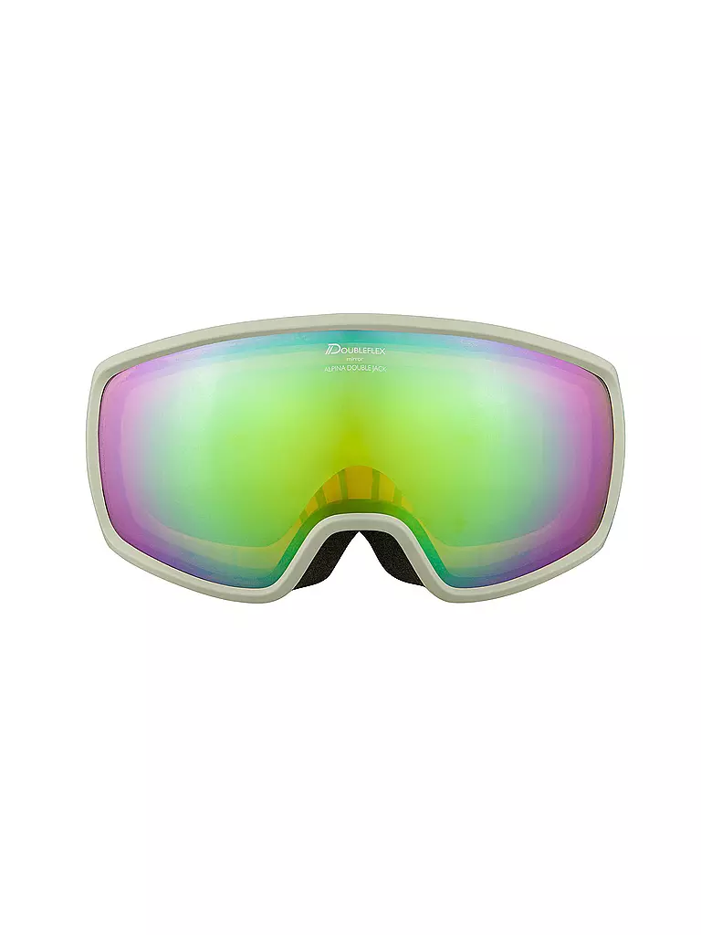 ALPINA | Skibrille Double Jack Q-Lite | grau