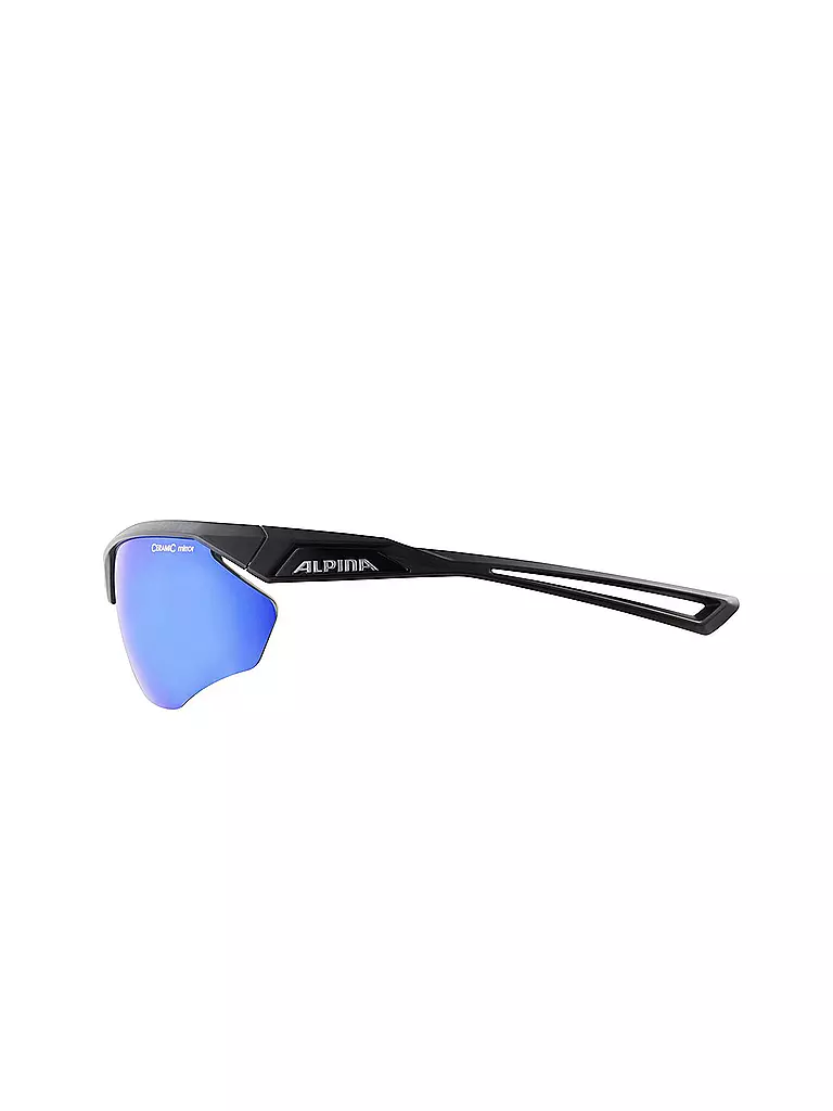 ALPINA | Sportbrille Nylos HR BLACK MATT | schwarz