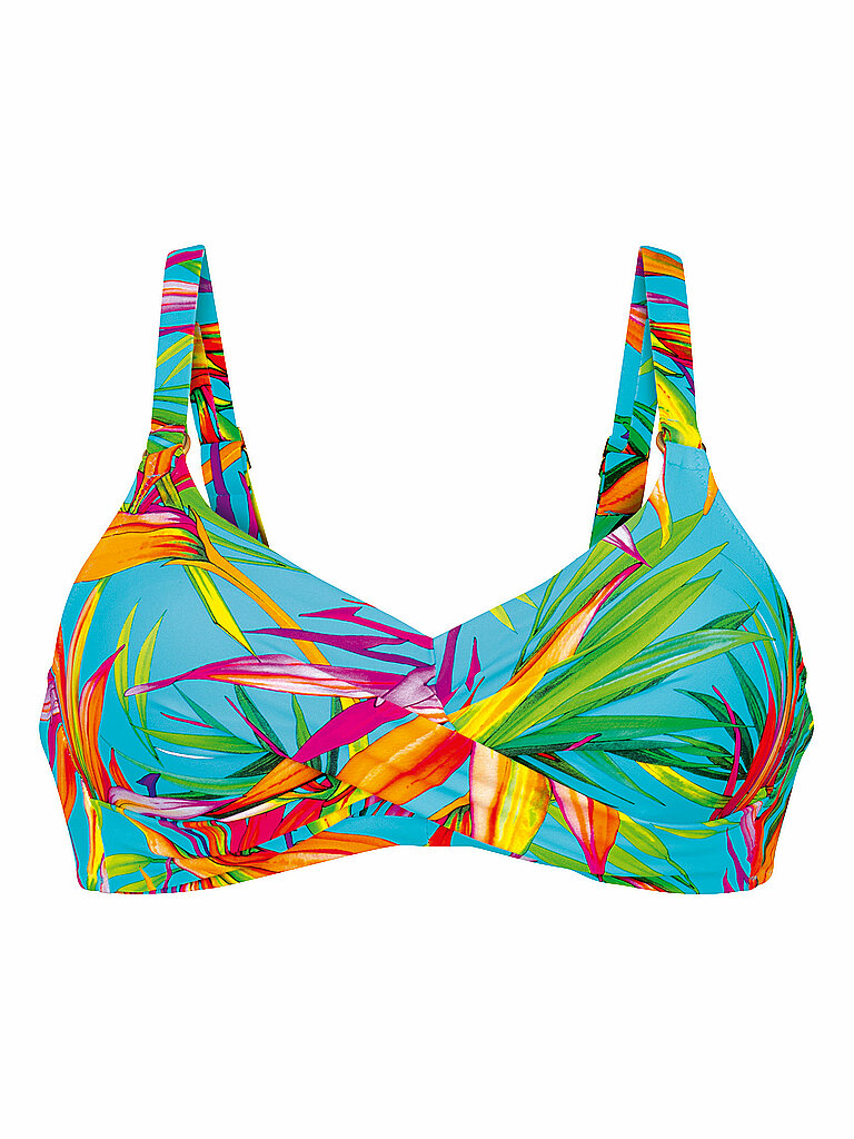 Anita ANITA Damen Bikinioberteil Candy Tropics türkis | 40E, türkis