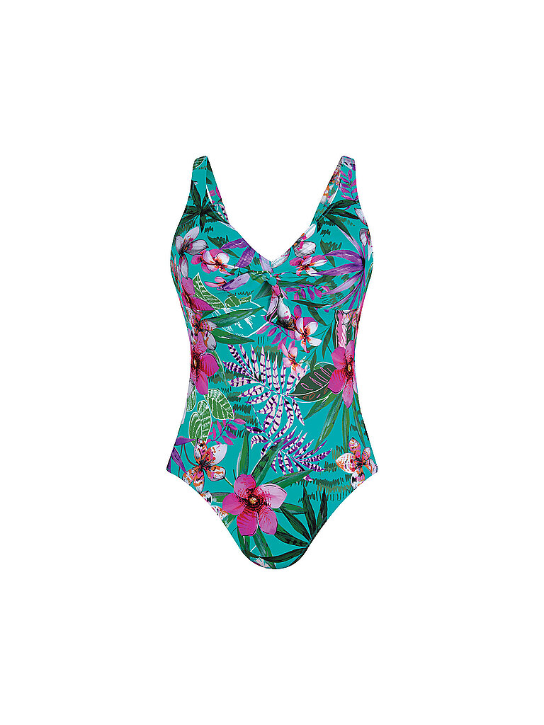 Anita ANITA Damen Badeanzug Aloha Olivia türkis | 40E, türkis