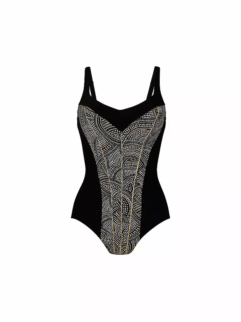 ANITA | Damen Badeanzug Teresa | schwarz