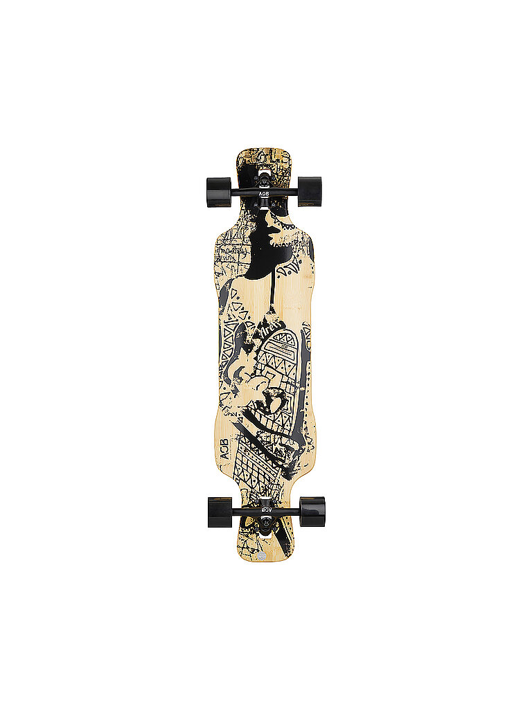 AOB AOB Longboard Tribal Curves gold, gold