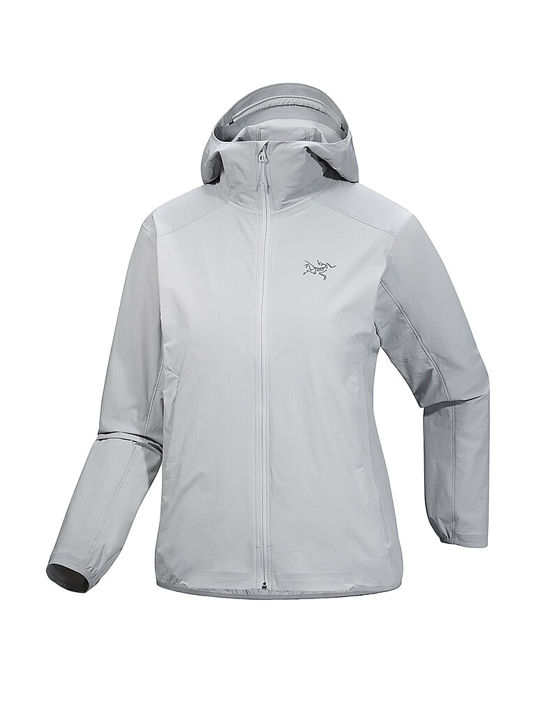 ARCTERYX Damen Softshelljacke Gamma Lightweight Hoodie beige | L