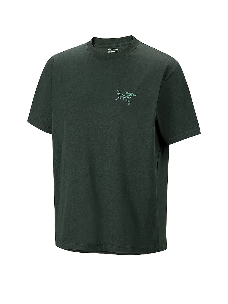 Arc'teryx ARCTERYX Herren T-Shirt Kragg dunkelgrün | S, dunkelgrün