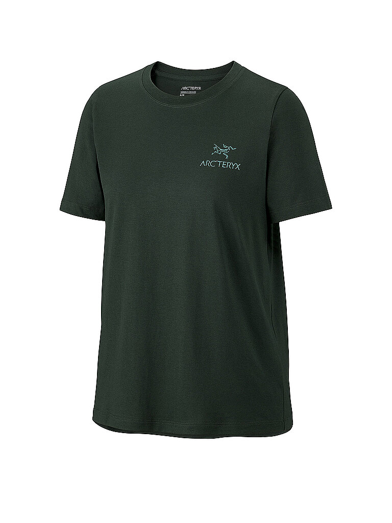 Arc'teryx ARCTERYX Damen T-Shirt Kragg dunkelgrün | XS, dunkelgrün