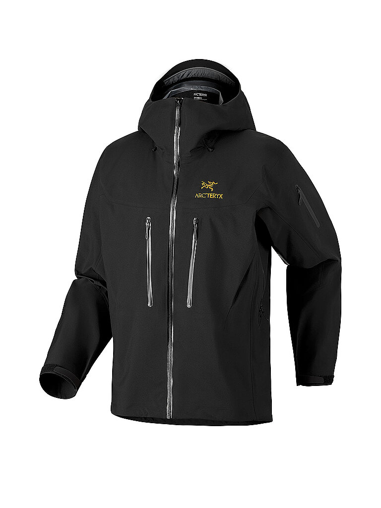 Arcteryx ARCTERYX Herren Tourenjacke Alpha SV GTX Pro 3L Hoodie schwarz | S, schwarz