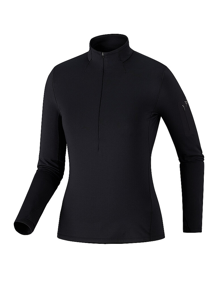 Arc'teryx ARCTERYX Damen Touren Zopshirt Rho schwarz | XS, schwarz