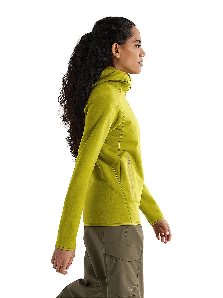 ARCTERYX | Damen Fleecejacke Kyanite Hoodie | olive