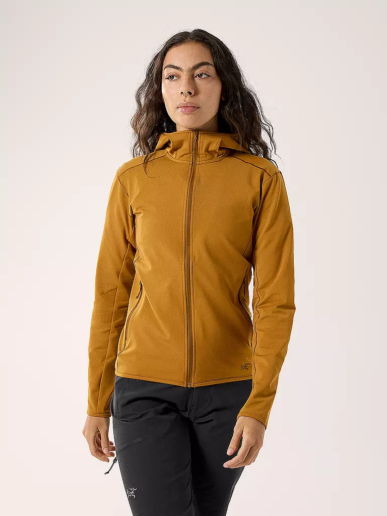 ARCTERYX | Damen Fleecejacke Kyanite LT Hoodie | gelb