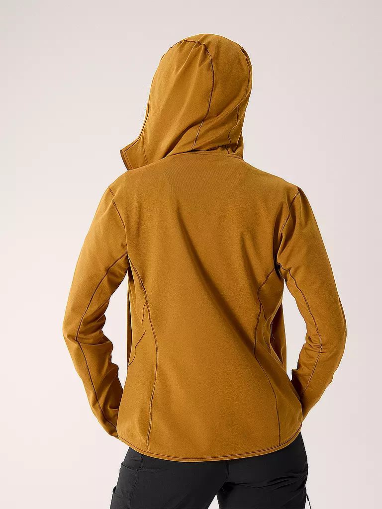 ARCTERYX | Damen Fleecejacke Kyanite LT Hoodie | gelb