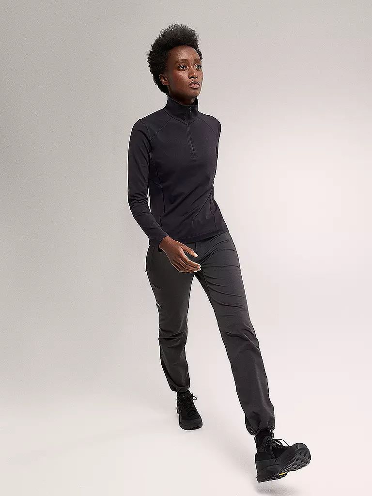 ARCTERYX | Damen Funktions Zipshirt Rho | schwarz