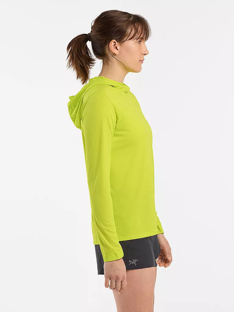 ARCTERYX | Damen Funktionshoodie Taema Hoodie | gelb