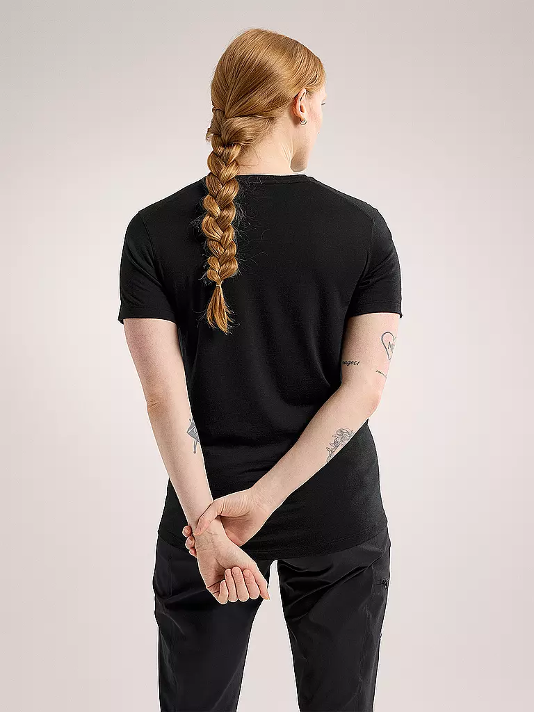 ARCTERYX | Damen Funktionsshirt Lana Merino Crew | schwarz