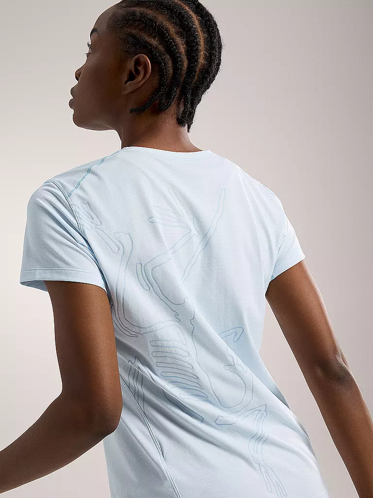 ARCTERYX | Damen Funktionsshirt Taema Arc’Bird  | hellblau