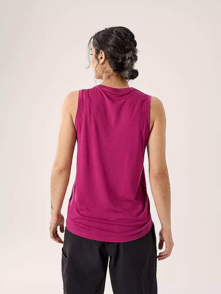 ARCTERYX | Damen Funktionstank Lana Merino Wool | pink