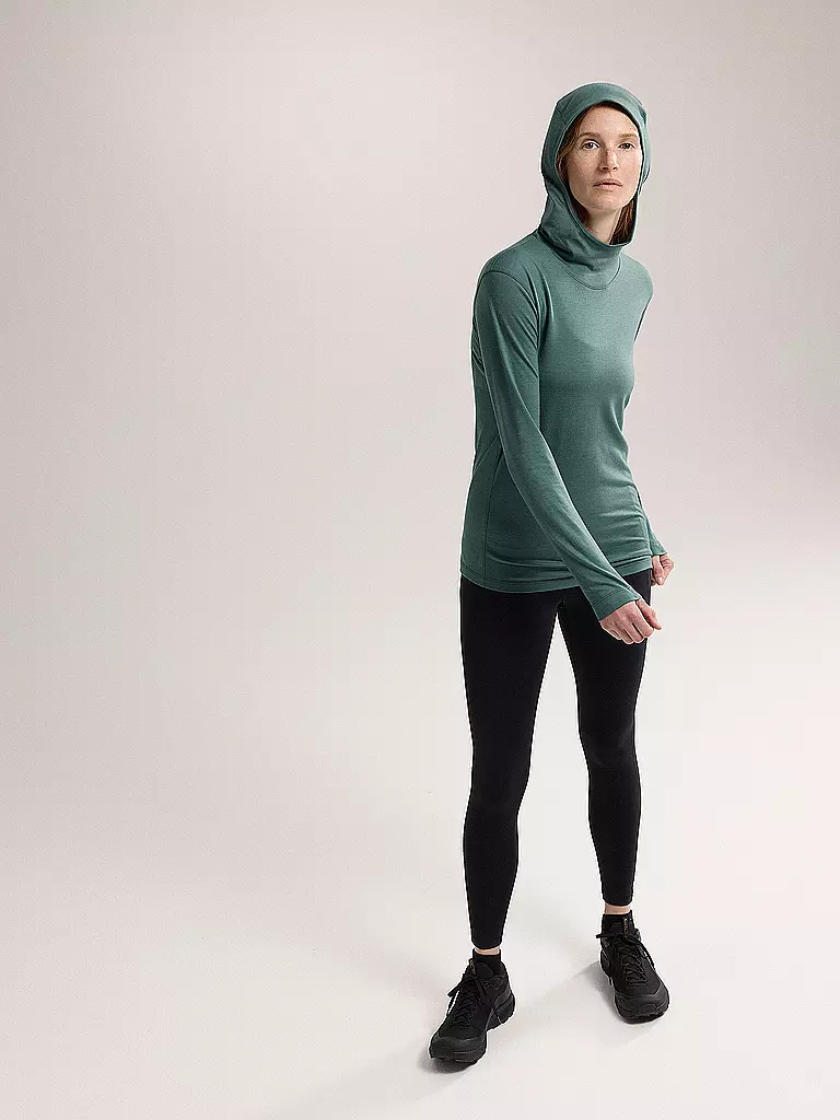 ARCTERYX | Damen Hoodie Lana Merino  | grün