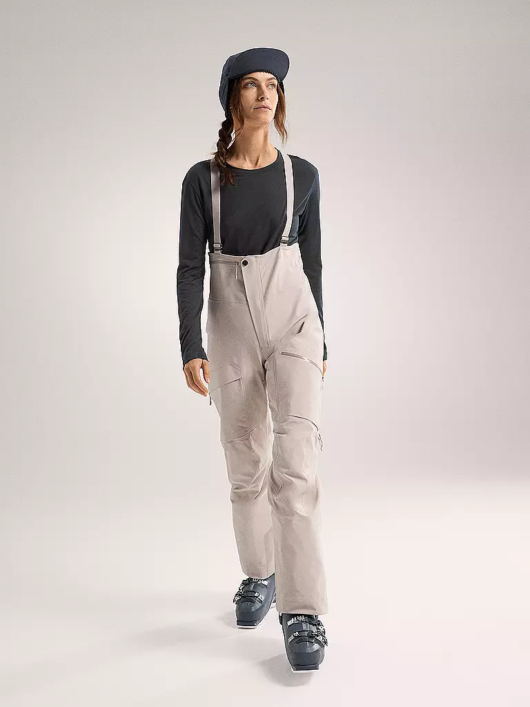 ARCTERYX | Damen Tourenhose BIB 3L GTX | beige