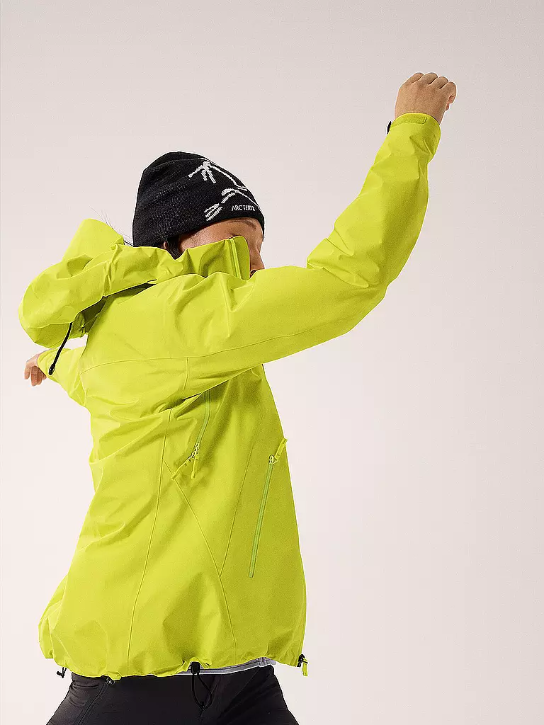 ARCTERYX | Damen Wanderjacke Beta LT GTX 3L Hoodie | gelb