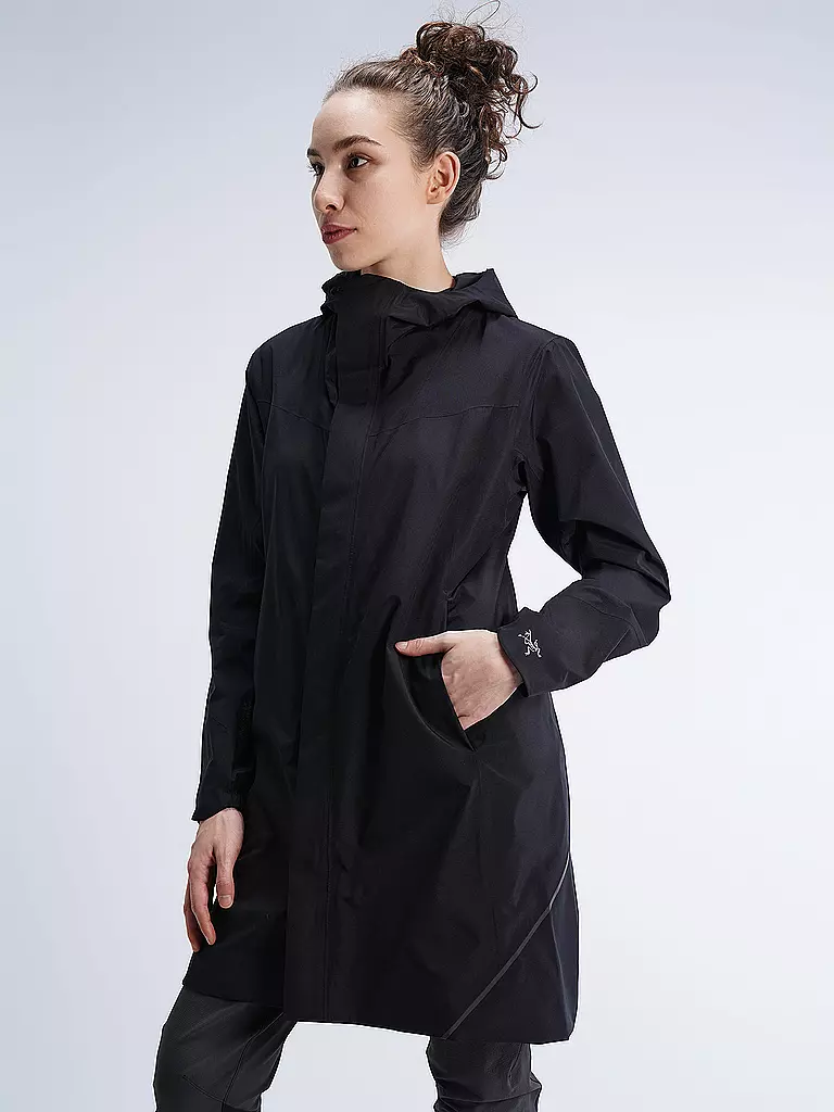 ARCTERYX | Damen Wandermantel Solano | schwarz