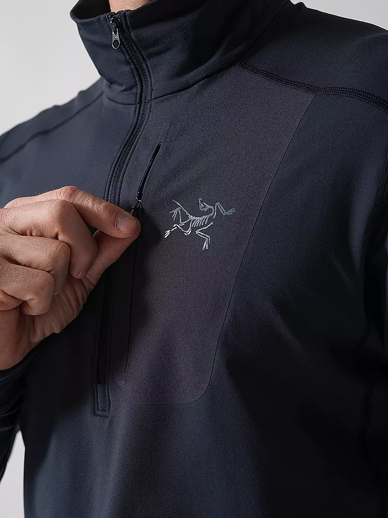 ARCTERYX | Herren Funktions Zipshirt Rho LT | dunkelblau