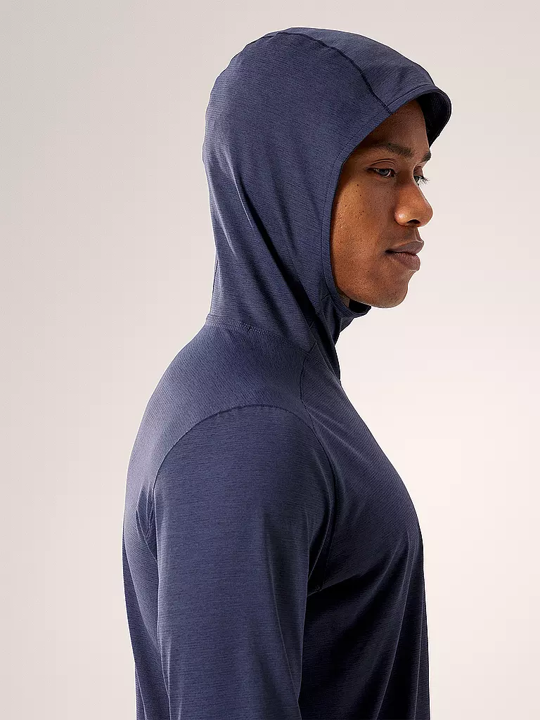 ARCTERYX | Herren Funktionsshirt Cormac Hoodie | dunkelblau