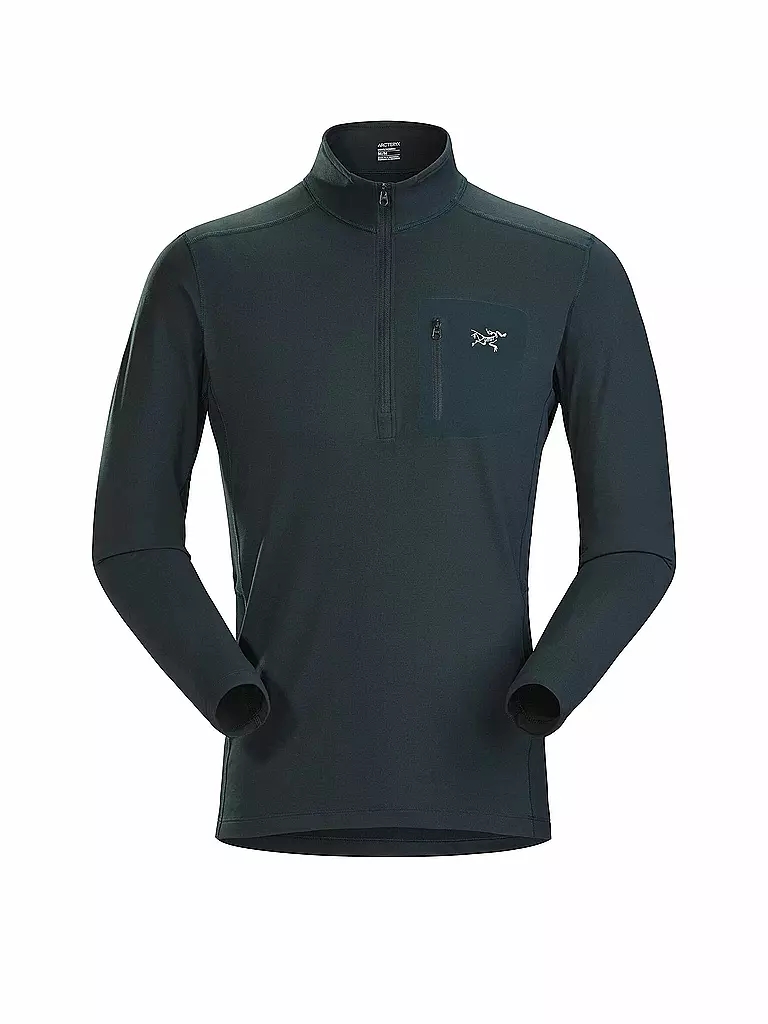 ARCTERYX | Herren Funktionsshirt Rho LT Zip | petrol