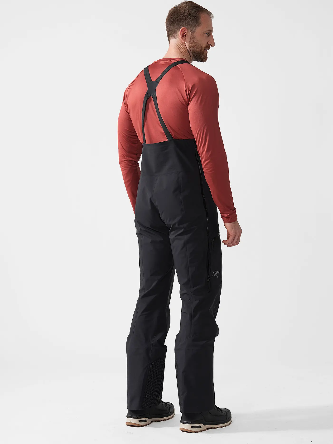 ARCTERYX | Herren Tourenhose Rush BIB 3L GTX | schwarz