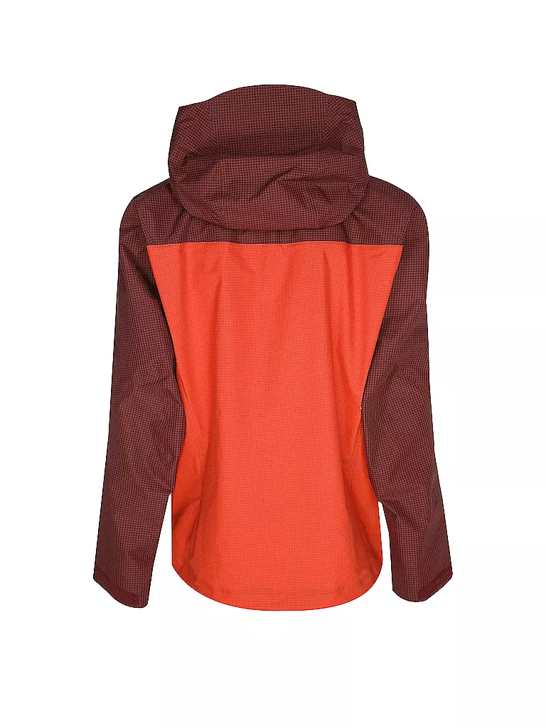 ARCTERYX | Herren Tourenjacke Alpha 3L GTX Hoodie | rot