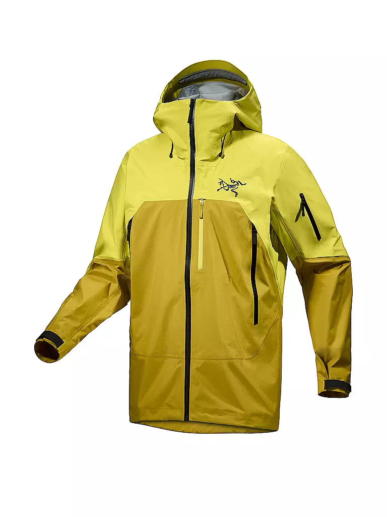 ARCTERYX | Herren Tourenjacke Rush 3L GTX Hoodie | gelb