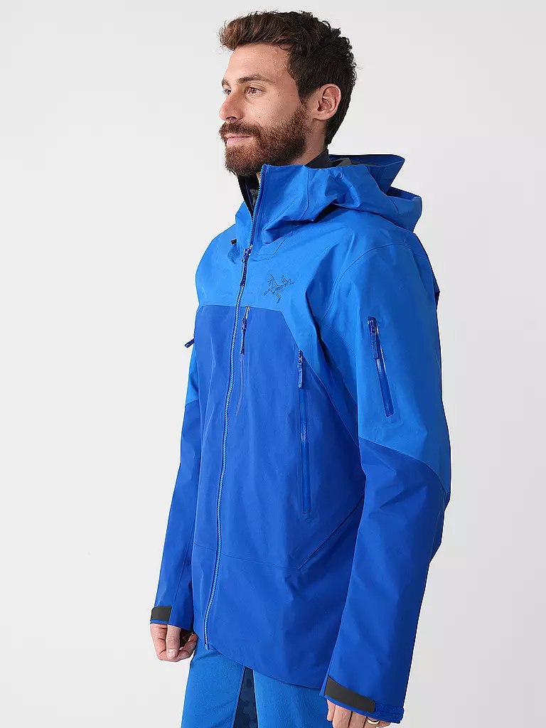 ARCTERYX | Herren Tourenjacke Rush 3L GTX Hoodie | blau