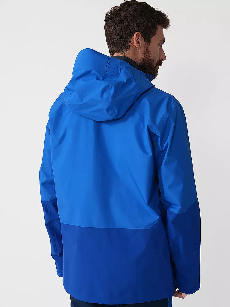 ARCTERYX | Herren Tourenjacke Rush 3L GTX Hoodie | blau