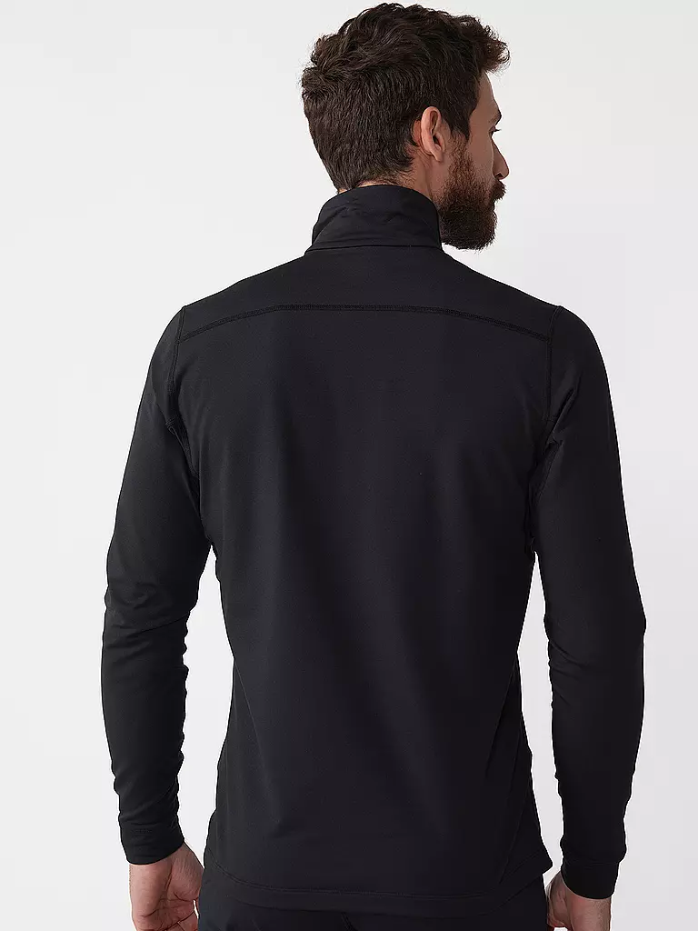 ARCTERYX | Herren Unterzieh Zipshirt RHO LT | dunkelrot