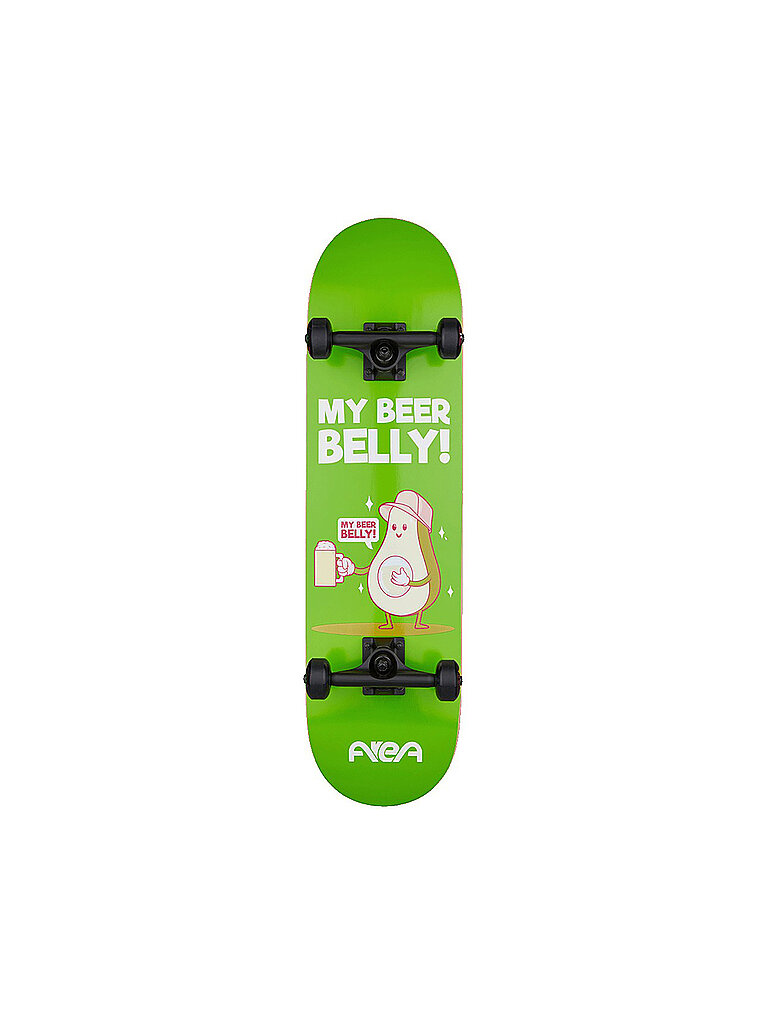 Area AREA Skateboard My Beer Belly grün, grün