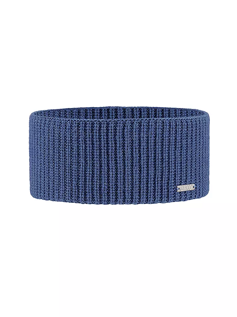 ARECO | Stirnband Cashmere Classic | blau