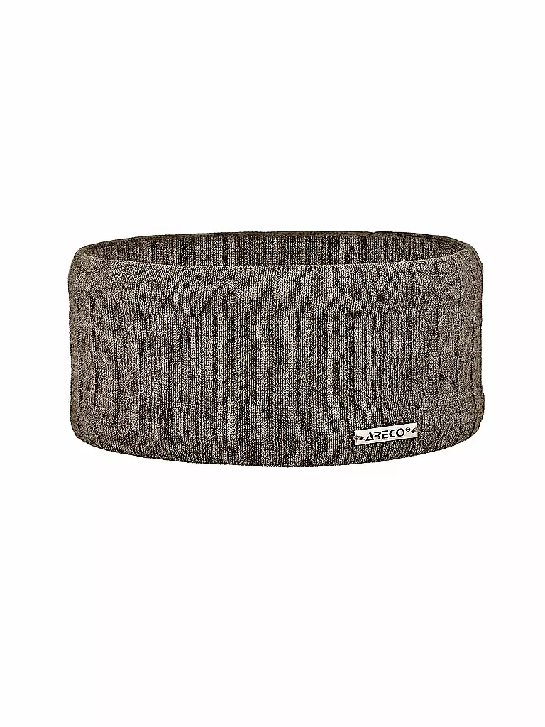 ARECO | Stirnband Merino Easy | braun