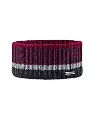 ARECO | Stirnband Merino | dunkelrot