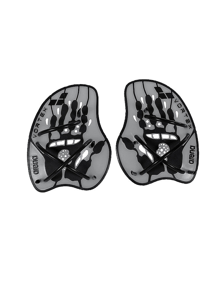 Arena ARENA Vortex Evolution Hand Paddles silber | M, silber