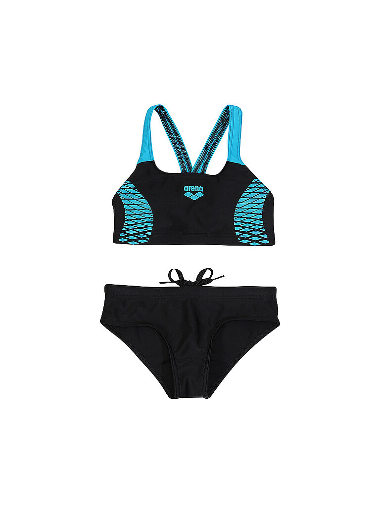 Arena ARENA Mädchen Bikini schwarz | 128, schwarz